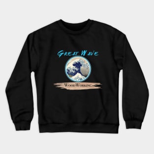 Great Wave Woodworking - kanagawa Crewneck Sweatshirt